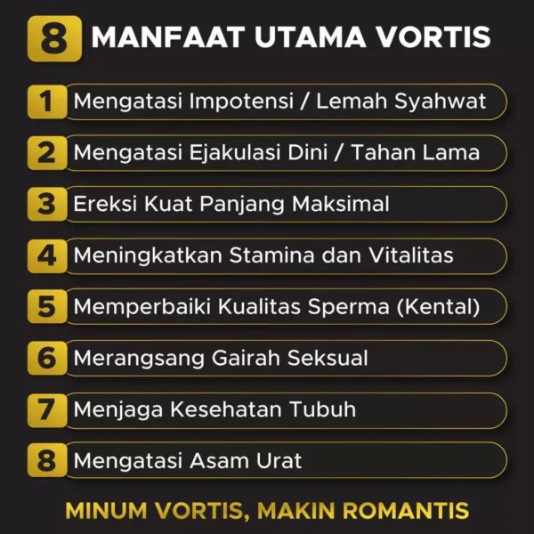 VORTIS Minuman Menjaga Stamina Pria Dewasa - Image 3