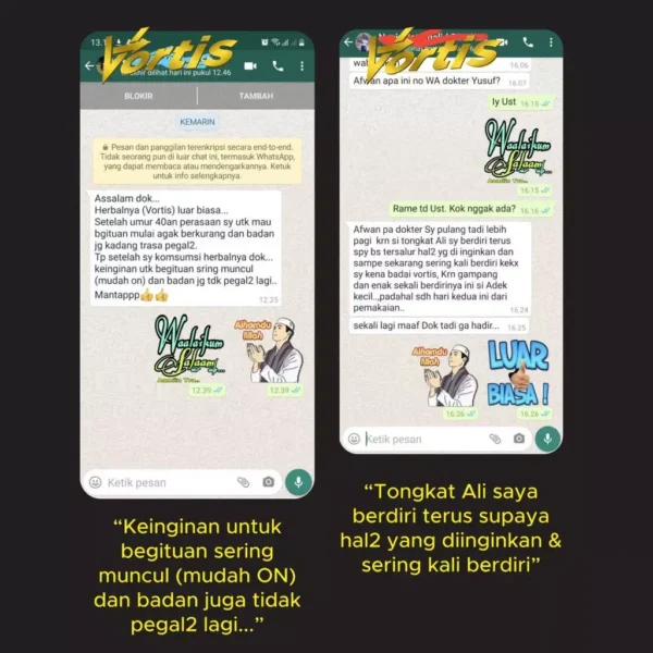 VORTIS Minuman Menjaga Stamina Pria Dewasa - Image 4