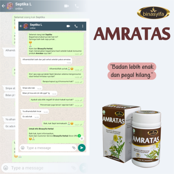 AMRATAS - Obat Herbal Asam Urat Nyeri Sendi Lutut - Image 5