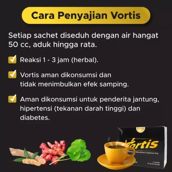 VORTIS Minuman Menjaga Stamina Pria Dewasa - Image 5